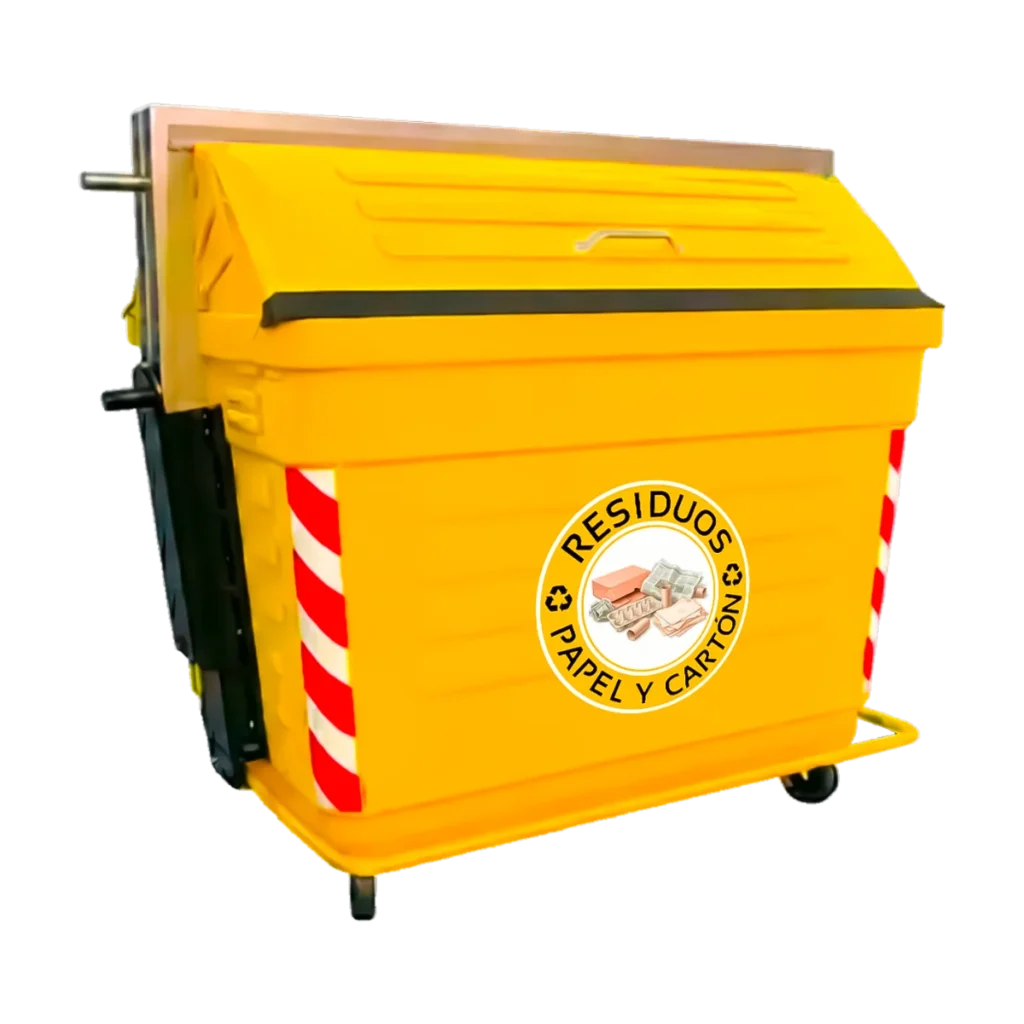 CONTENEDOR METALICO 2600 LITROS